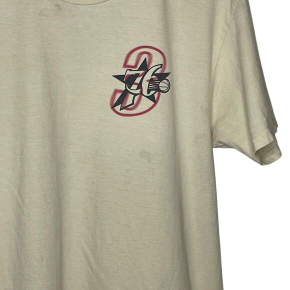 Mitchell & Ness Shirt Men's Large Finals 2001 Allen Iverson Philadelphia 76ers - Picture 3 of 6